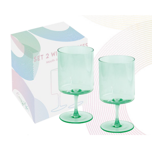 Set de 2 copas Aqua